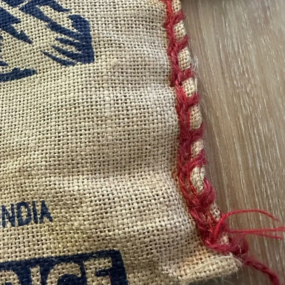 Royal Rice Bag Tote Upcycled